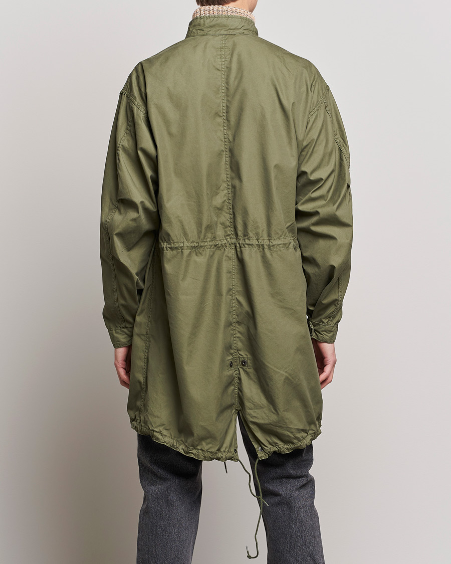 Uomini | Giacche | orSlow | M-65 Fishtail Coat Army Green