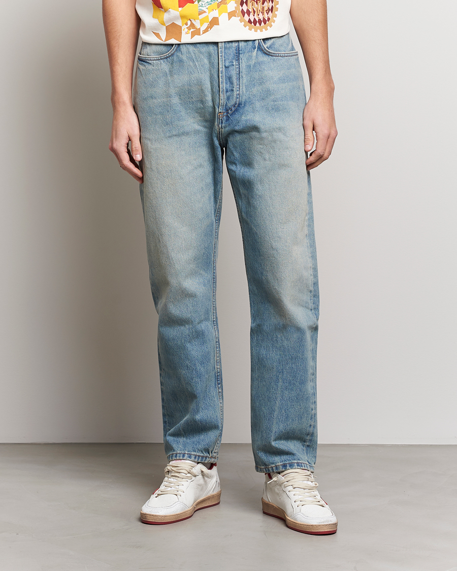 Uomini | Jeans | Rhude | Classic Denim Washed Indigo