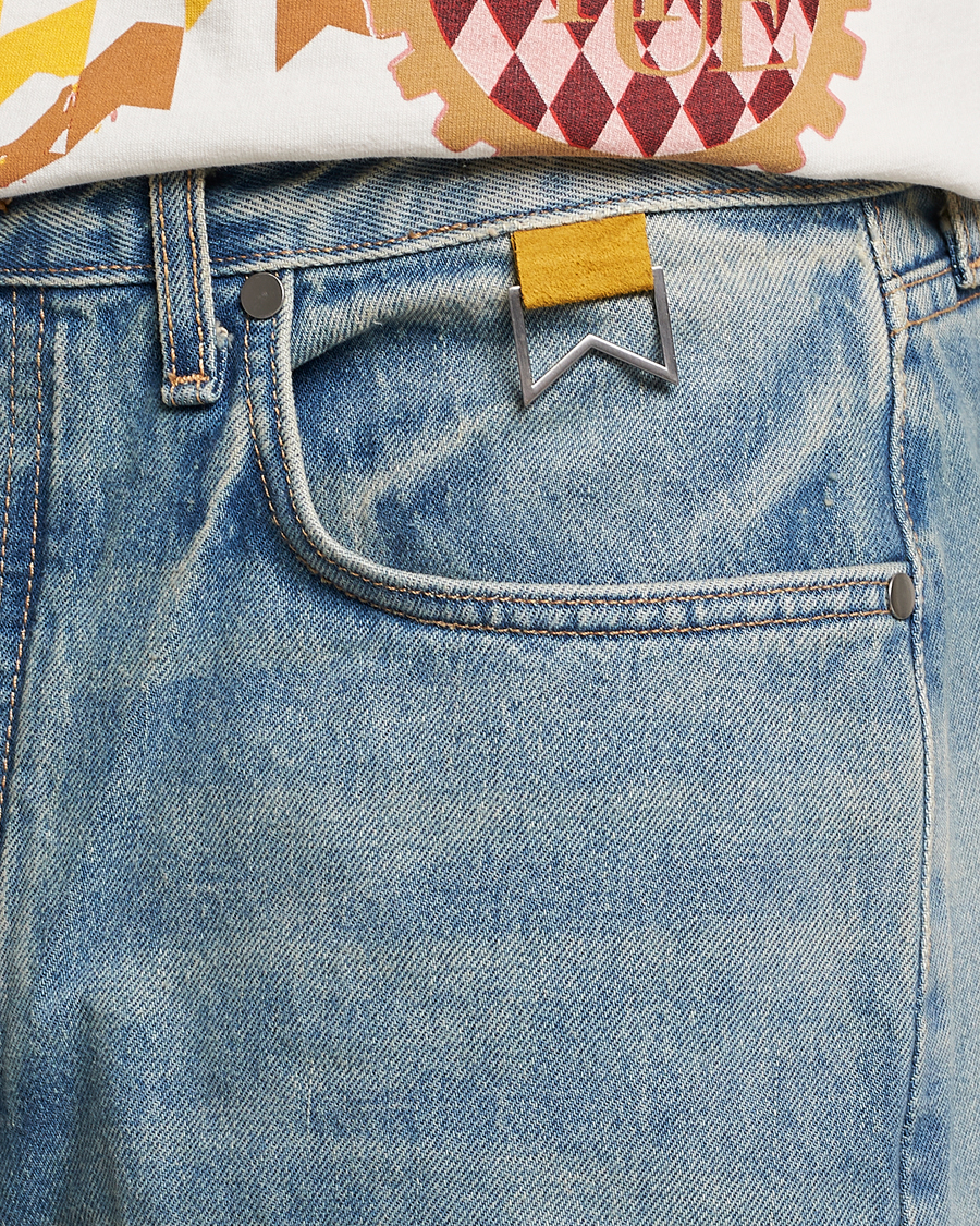 Uomini | Jeans | Rhude | Classic Denim Washed Indigo