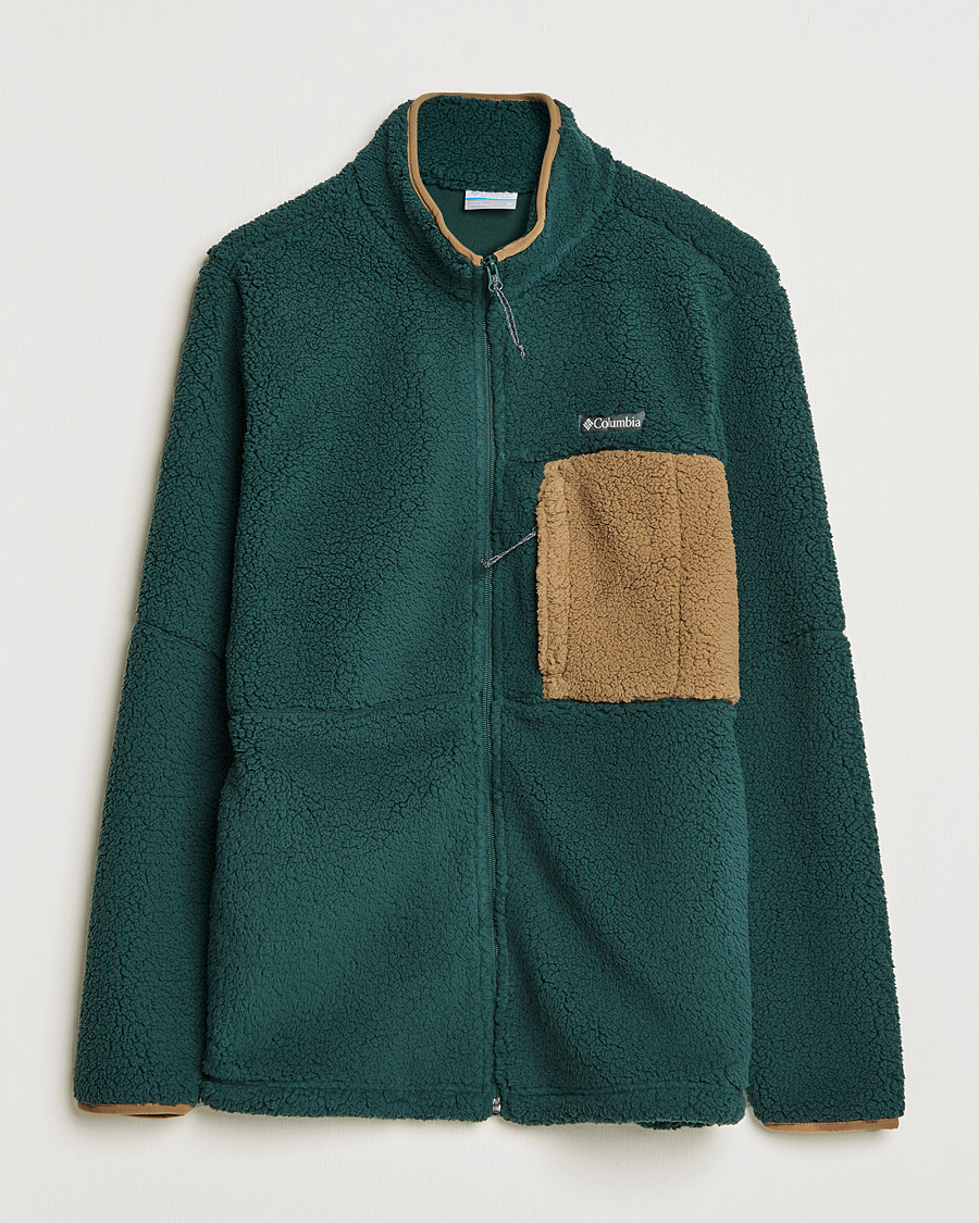 Uomini | Maglieria | Columbia | Mountainside Heavyweight Full Zip Fleece Spruce