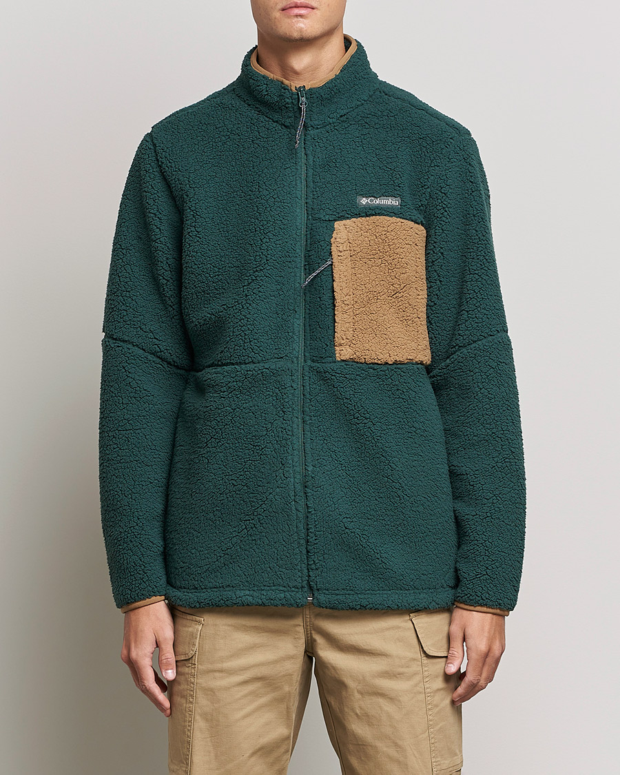 Uomini | Maglieria | Columbia | Mountainside Heavyweight Full Zip Fleece Spruce