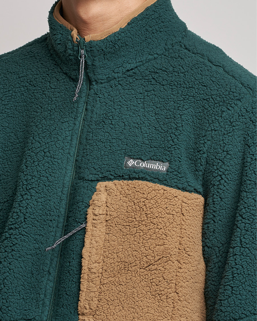 Uomini | Maglieria | Columbia | Mountainside Heavyweight Full Zip Fleece Spruce