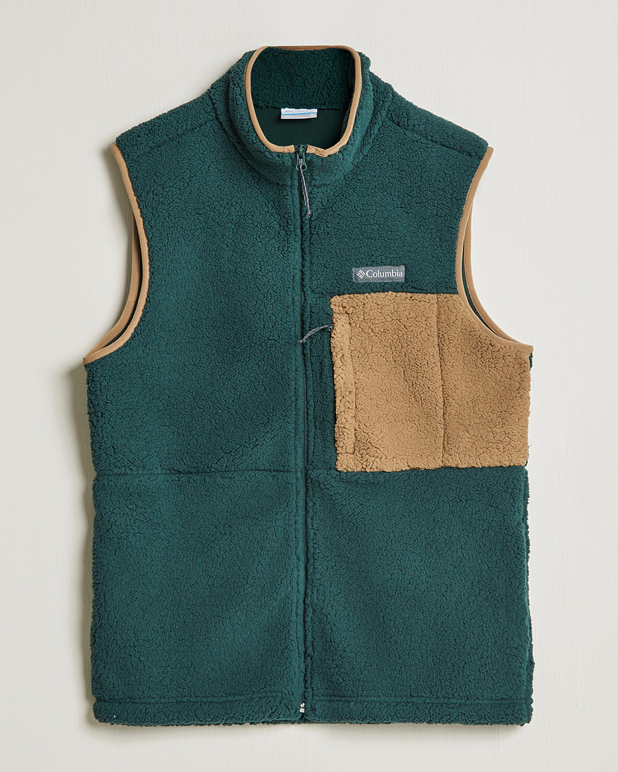 Uomini | Maglieria | Columbia | Mountainside Heavyweight Vest Spruce