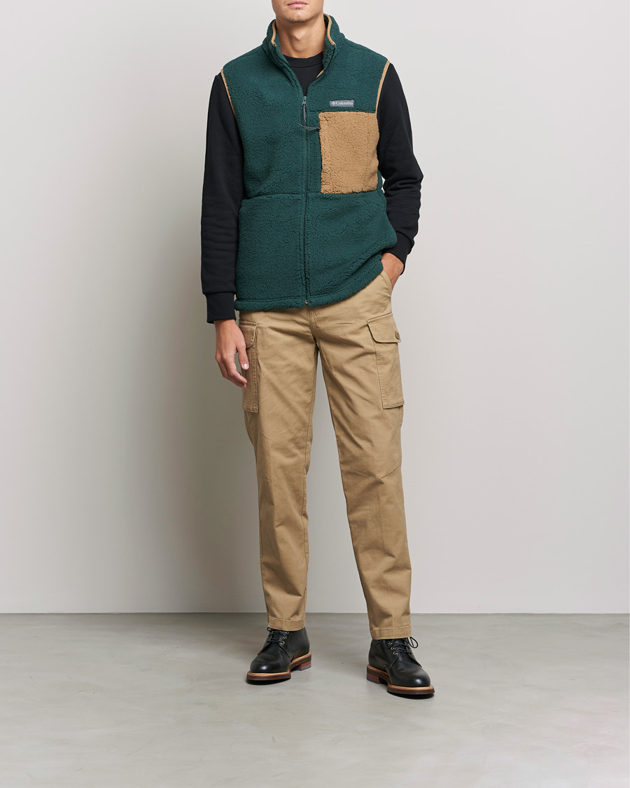 Uomini | Maglieria | Columbia | Mountainside Heavyweight Vest Spruce