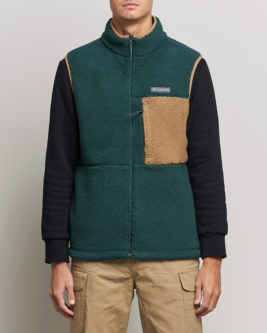Uomini | Maglieria | Columbia | Mountainside Heavyweight Vest Spruce