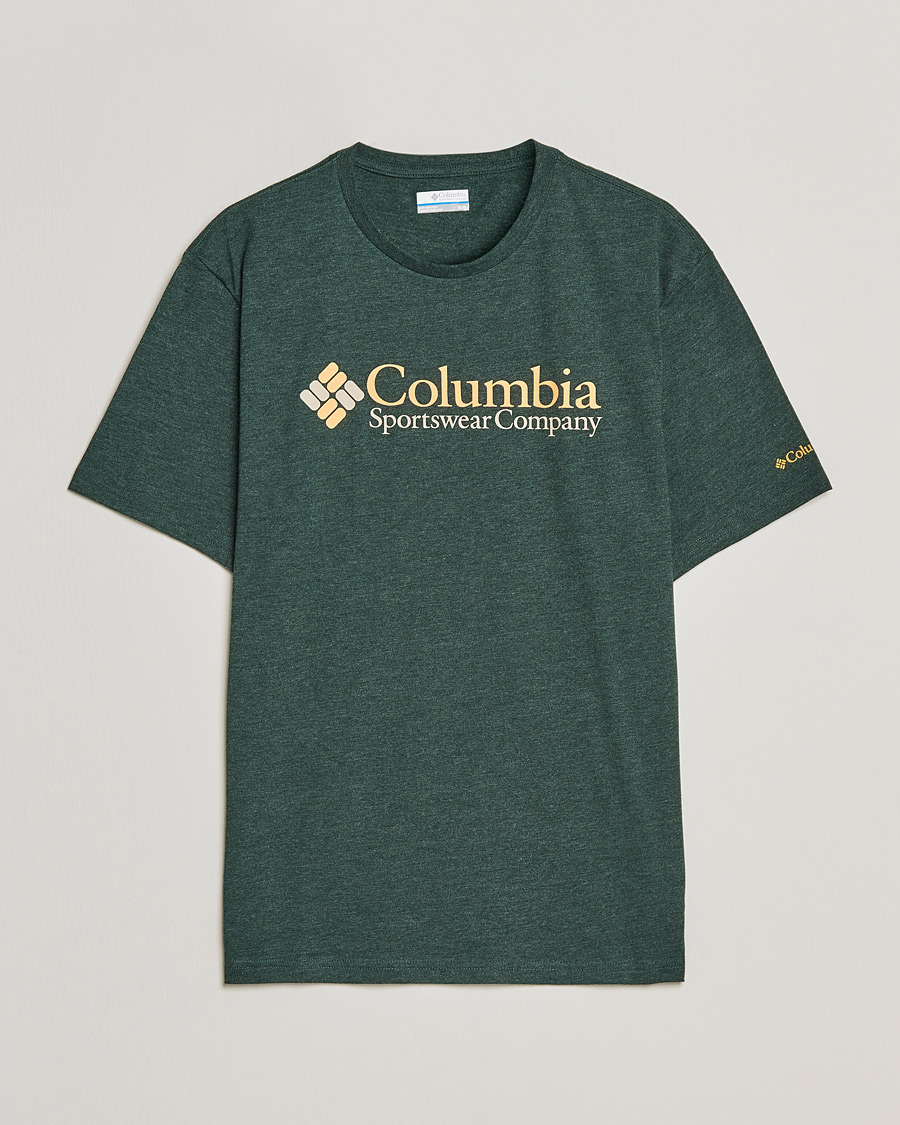 Uomini | T-shirt | Columbia | Basic Logo Short Sleeve T-Shirt Spruce Heather