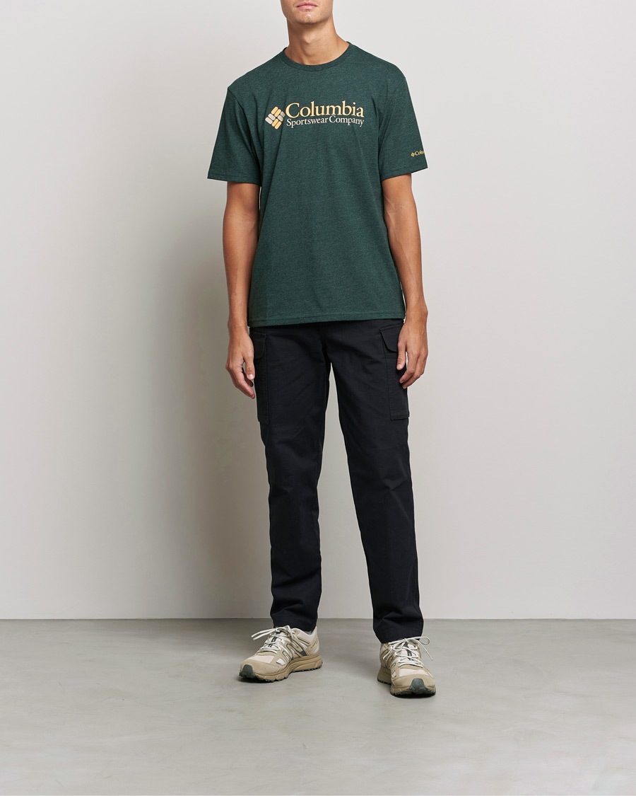 Uomini | T-shirt | Columbia | Basic Logo Short Sleeve T-Shirt Spruce Heather