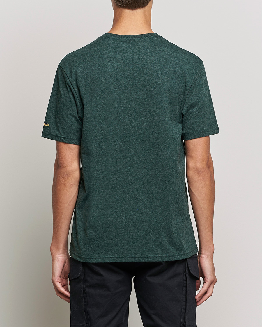 Uomini | T-shirt | Columbia | Basic Logo Short Sleeve T-Shirt Spruce Heather