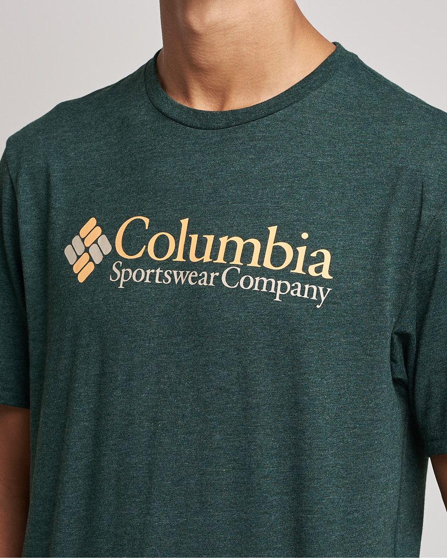 Uomini | T-shirt | Columbia | Basic Logo Short Sleeve T-Shirt Spruce Heather