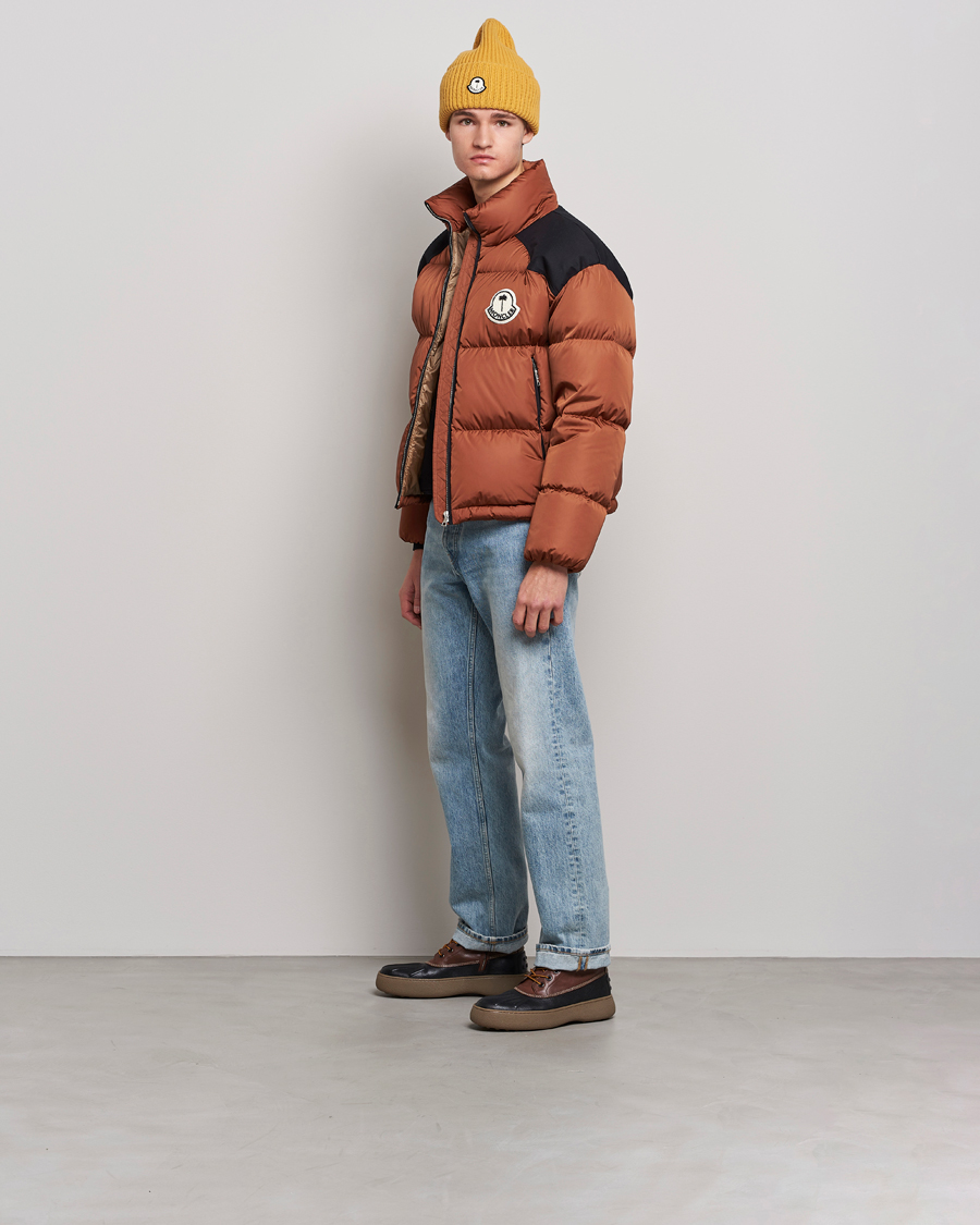 Uomini | Giacche | Moncler Genius | 8 Palm Angels Nevin Down Jacket Brown