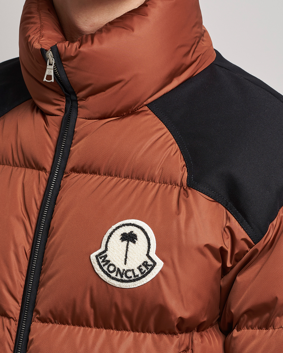 Uomini | Giacche | Moncler Genius | 8 Palm Angels Nevin Down Jacket Brown