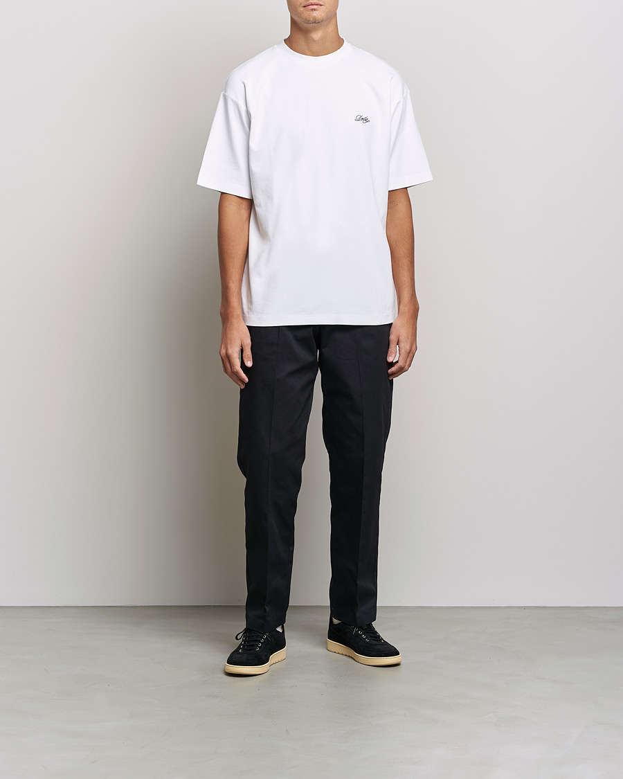 Uomini | T-shirt | Drôle de Monsieur | Signature T-Shirt White