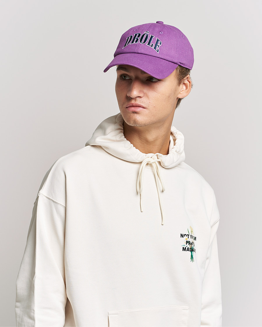 Uomini | Drôle de Monsieur Universty Cap Purple | Drôle de Monsieur | Universty Cap Purple
