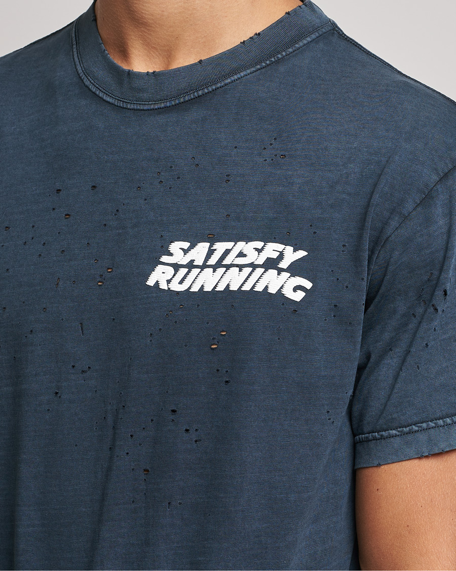 Uomini | T-shirt | Satisfy | MothTech T-Shirt Pigment Black