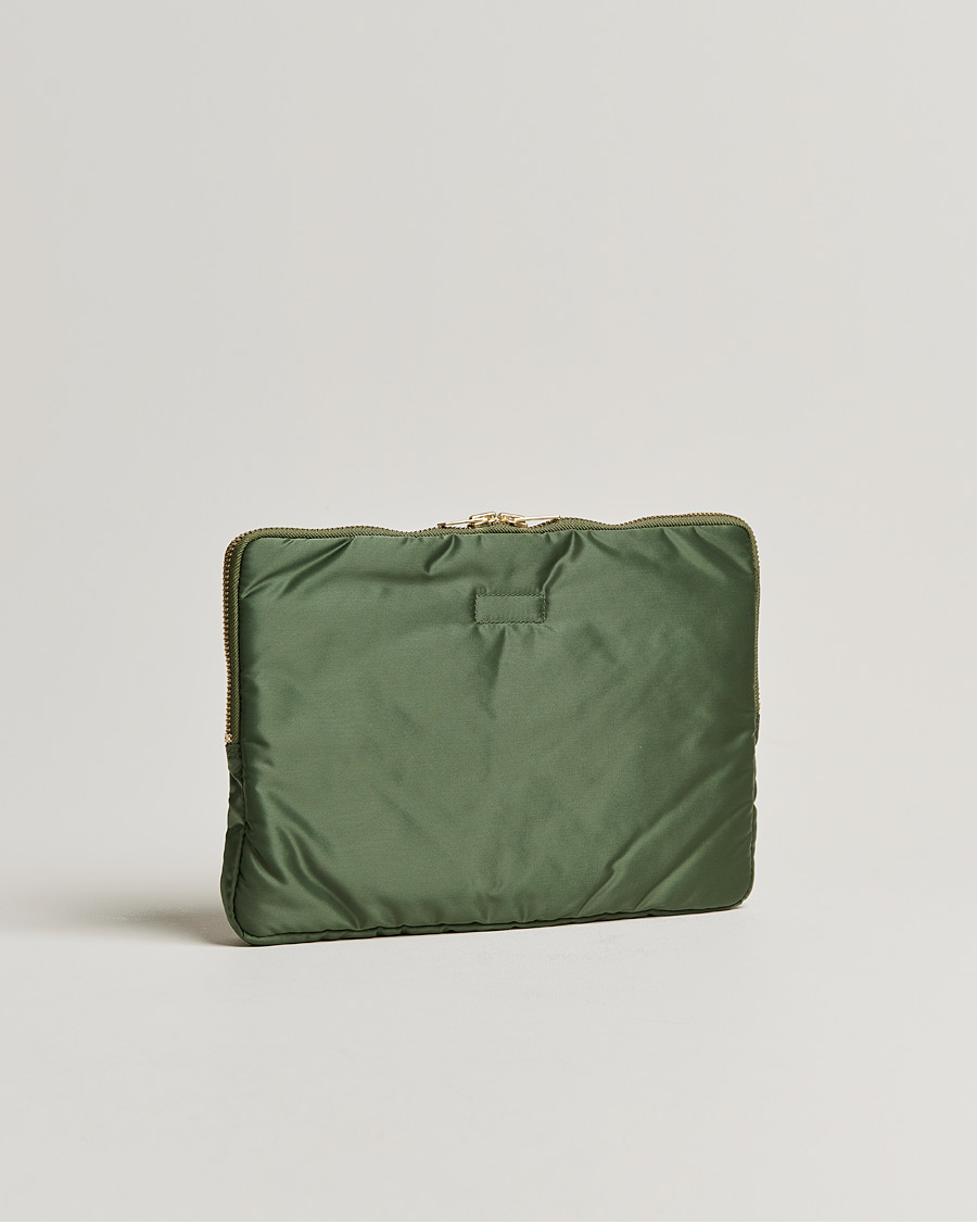Uomini | Porter-Yoshida & Co. Tanker Document Case Sage Green | Porter-Yoshida & Co. | Tanker Document Case Sage Green