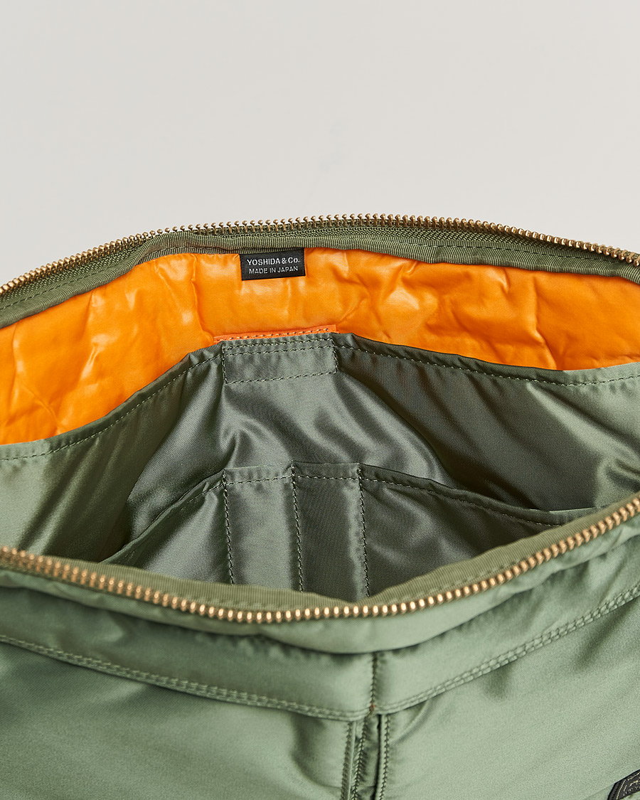 Uomini | Porter-Yoshida & Co. Tanker Document Case Sage Green | Porter-Yoshida & Co. | Tanker Document Case Sage Green