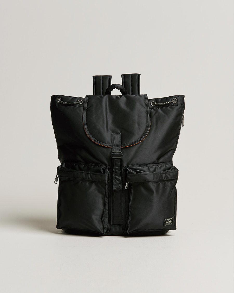Uomini | Porter-Yoshida & Co. Tanker Rucksack Black | Porter-Yoshida & Co. | Tanker Rucksack Black