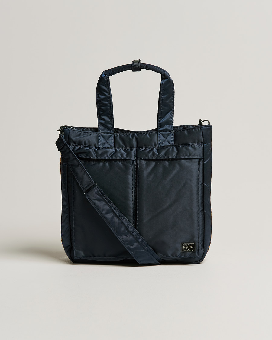 Uomini | Porter-Yoshida & Co. Tanker Tote Bag Iron Blue | Porter-Yoshida & Co. | Tanker Tote Bag Iron Blue