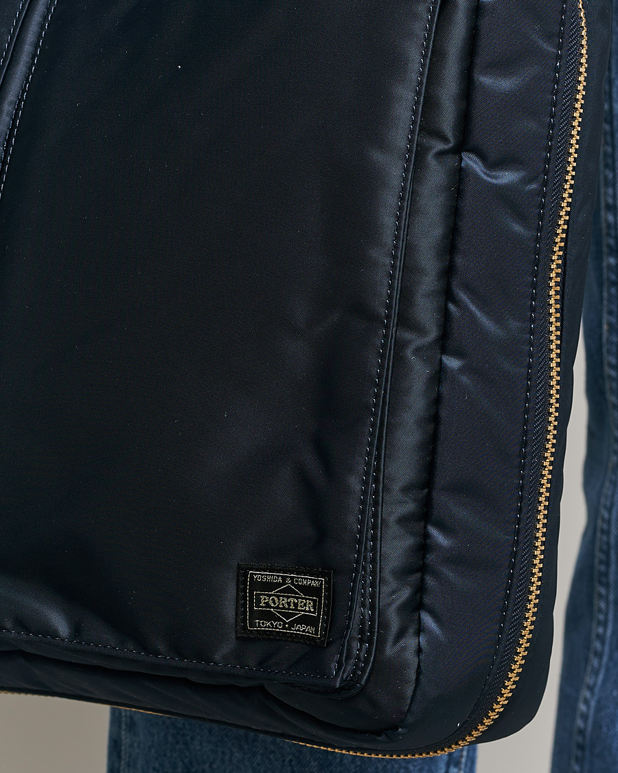 Uomini | Porter-Yoshida & Co. Tanker Tote Bag Iron Blue | Porter-Yoshida & Co. | Tanker Tote Bag Iron Blue