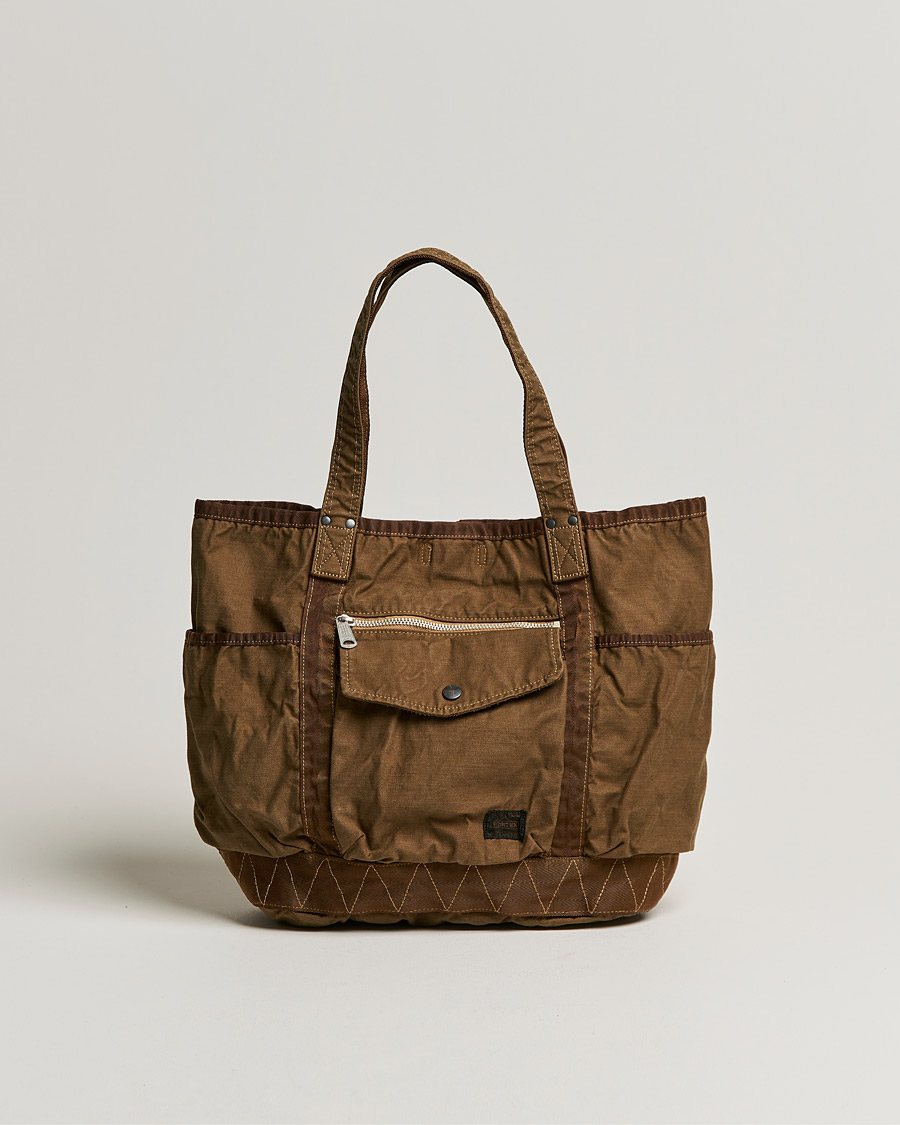 Uomini | Porter-Yoshida & Co. Crag Tote Bag Coyote | Porter-Yoshida & Co. | Crag Tote Bag Coyote
