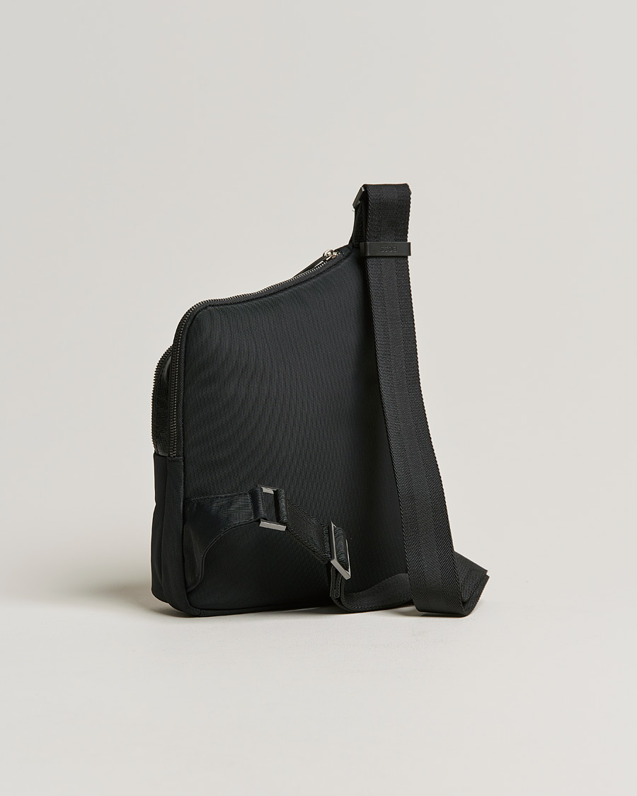 Uomini | First Class Crossbody Bag Black | BOSS BLACK | First Class Crossbody Bag Black