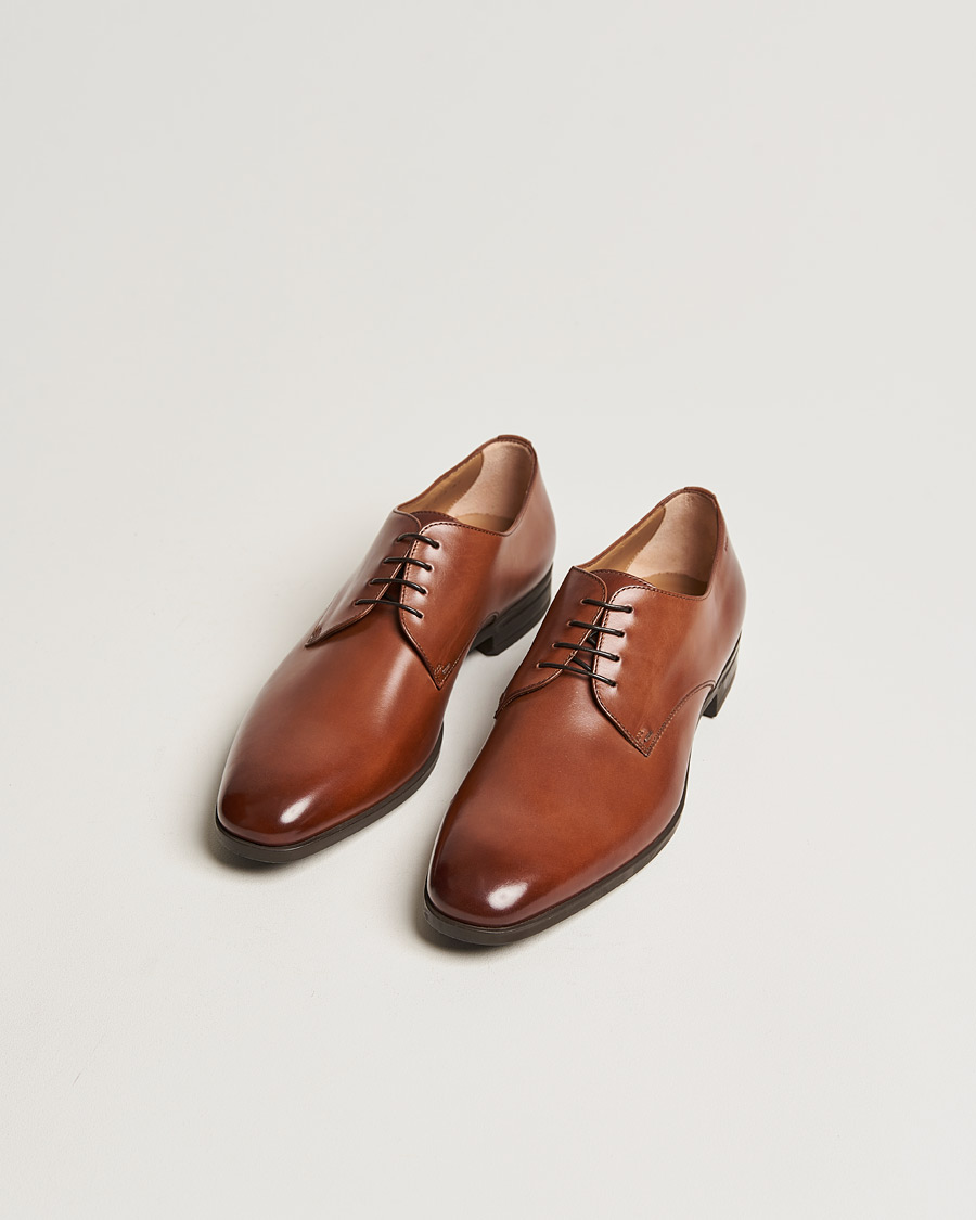 Uomini | Kensington Leather Derbys Medium Brown | BOSS BLACK | Kensington Leather Derbys Medium Brown