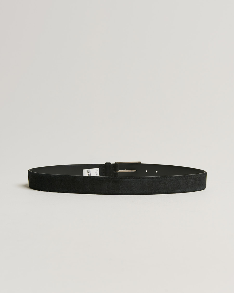 Uomini | Calindo Suede Belt Black | BOSS BLACK | Calindo Suede Belt Black