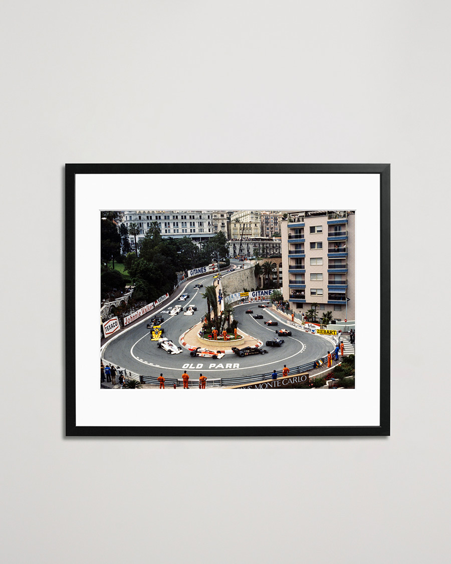 Uomini | Poster | Sonic Editions | Framed 1977 Monaco GP