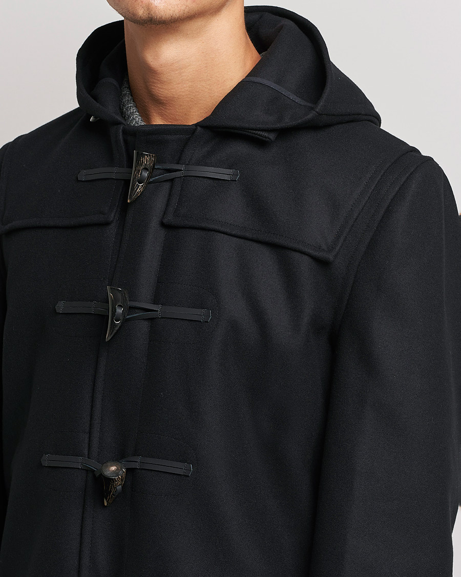 Uomini | Giacche | Gloverall | Cashmere Blend Duffle Coat Black