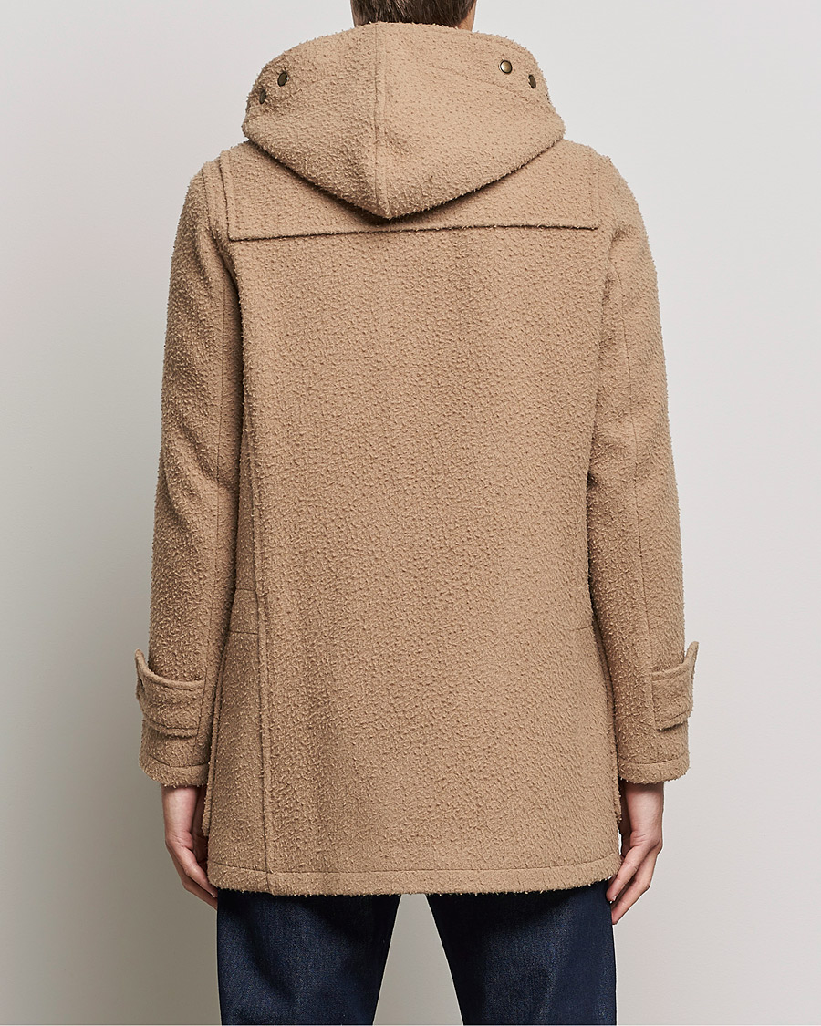 Uomini | Giacche | Gloverall | Monty Casentino Wool Duffle Coat Camel