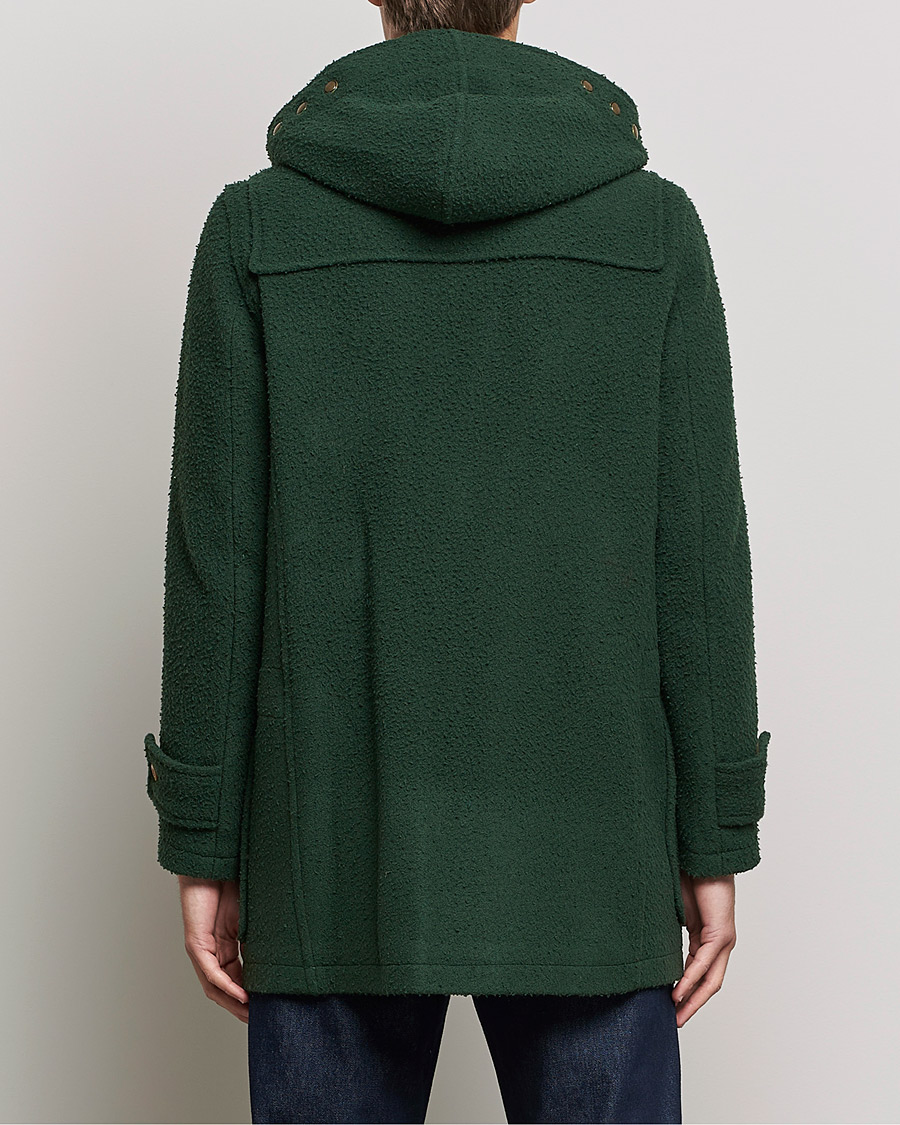 Uomini | Giacche | Gloverall | Monty Casentino Wool Duffle Coat Moss