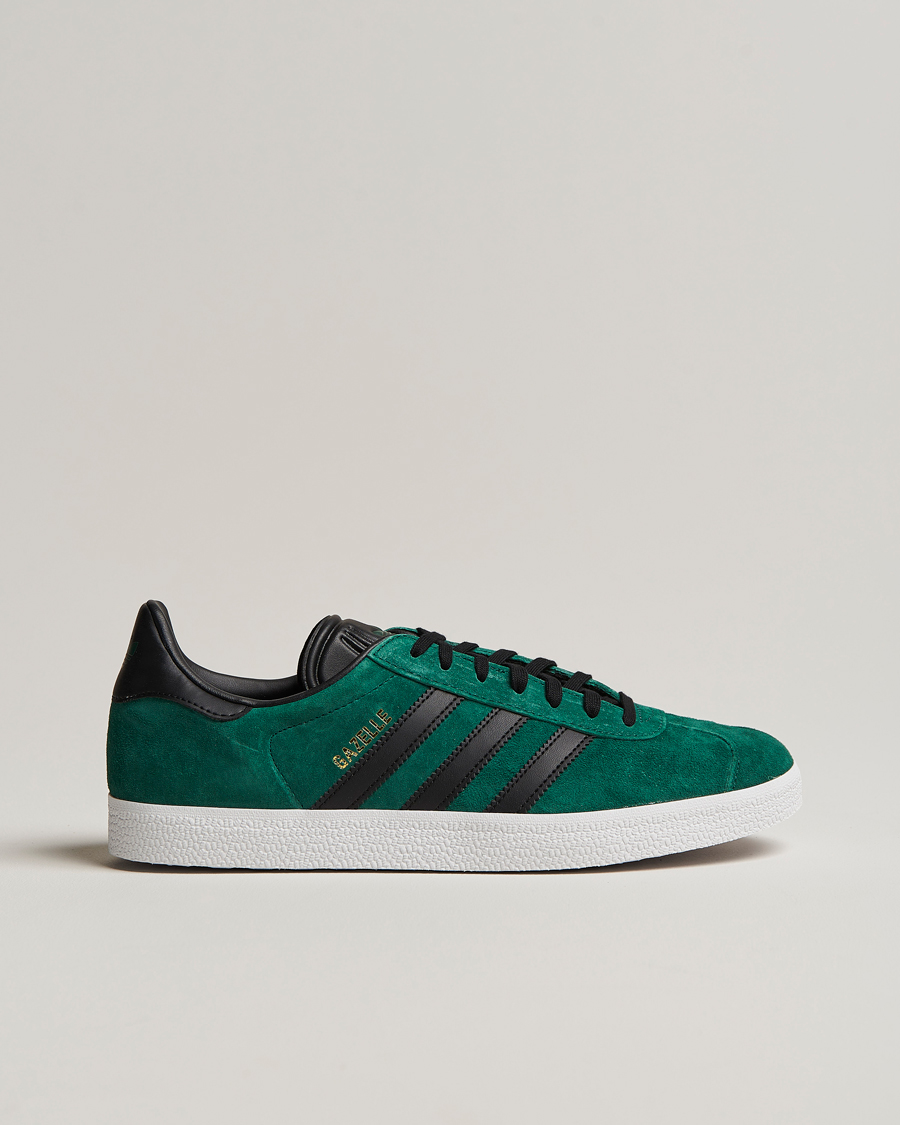 Uomini | adidas Originals Gazelle Sneaker Green Black | adidas Originals | Gazelle Sneaker Green Black