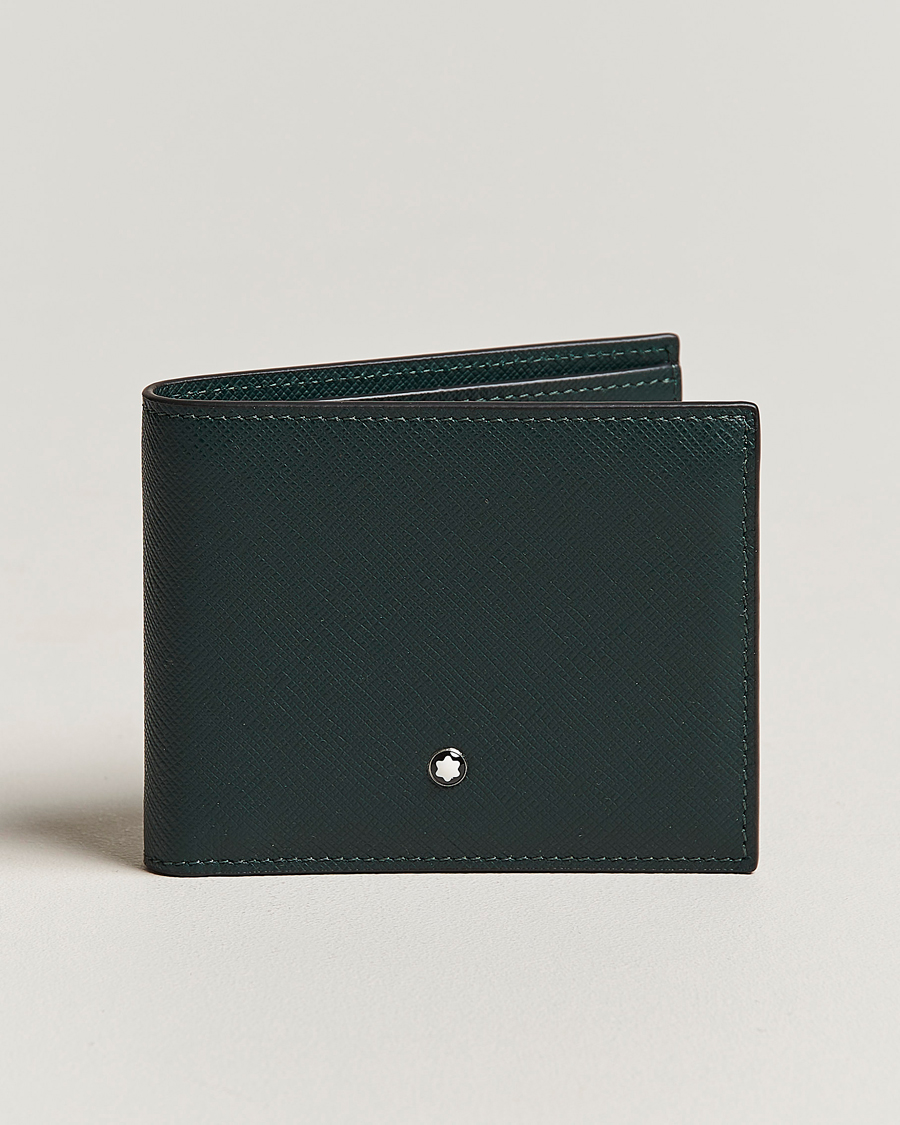 Uomini | Montblanc Sartorial Wallet 6cc British Green | Montblanc | Sartorial Wallet 6cc British Green