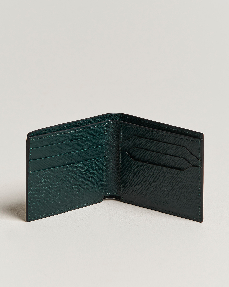 Uomini | Montblanc Sartorial Wallet 6cc British Green | Montblanc | Sartorial Wallet 6cc British Green