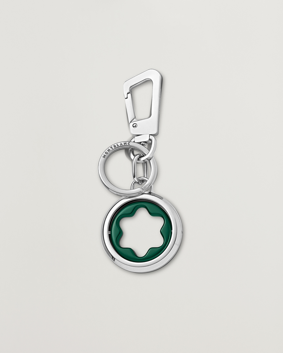 Uomini | Portachiavi | Montblanc | Meisterstück Spinning Emblem Key Fob Green