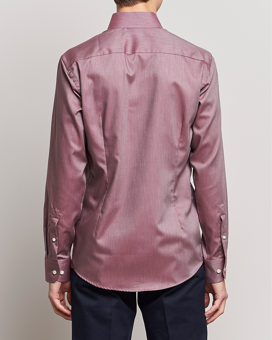 Uomini | Camicie | Eton | Wrinkle Free Button Down Oxford Shirt Red