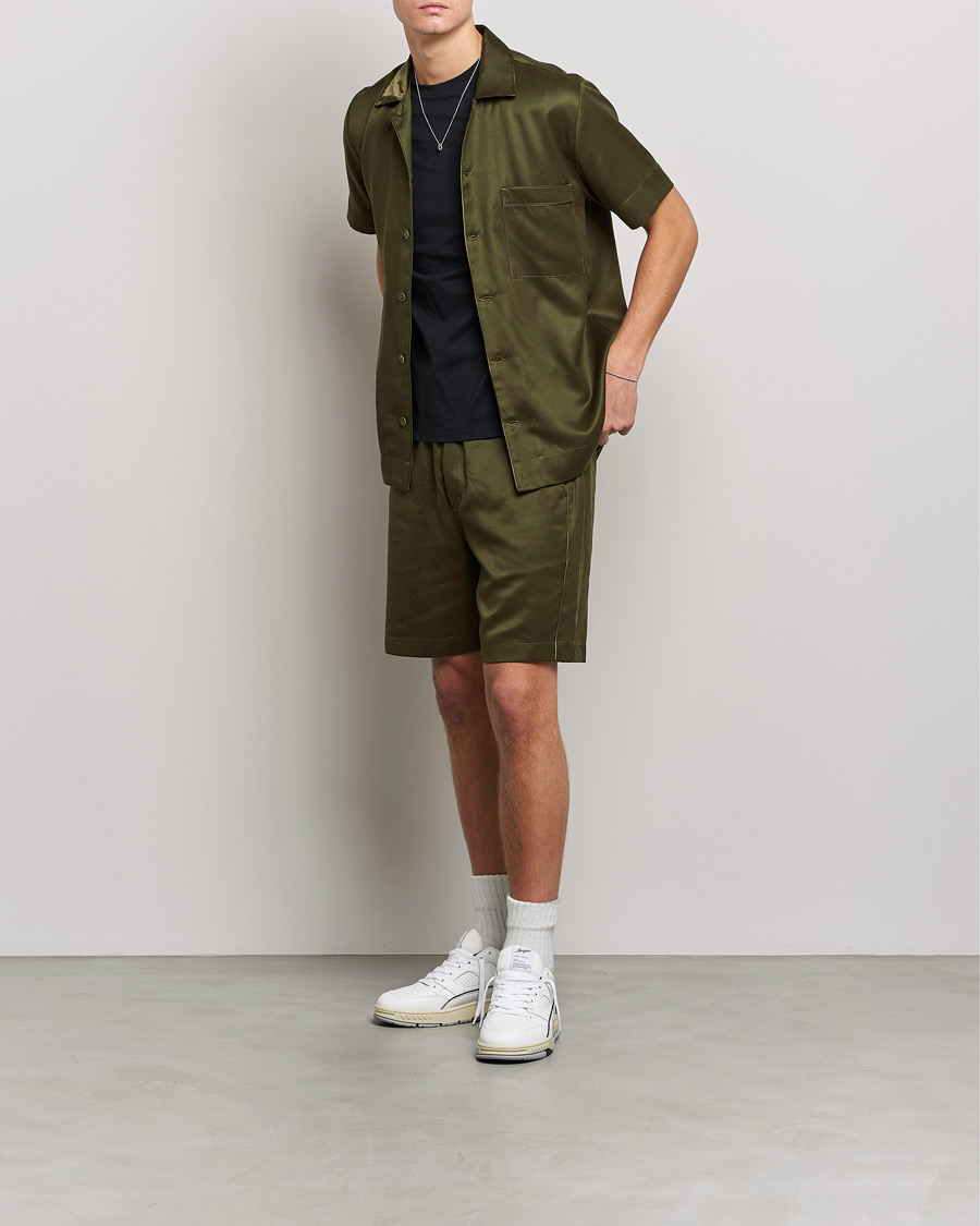 Uomini | CDLP Short Sleeve Lounge Set Olive | CDLP | Short Sleeve Lounge Set Olive