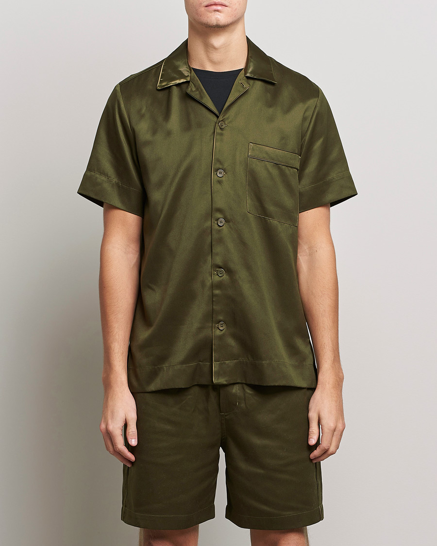 Uomini | CDLP Short Sleeve Lounge Set Olive | CDLP | Short Sleeve Lounge Set Olive