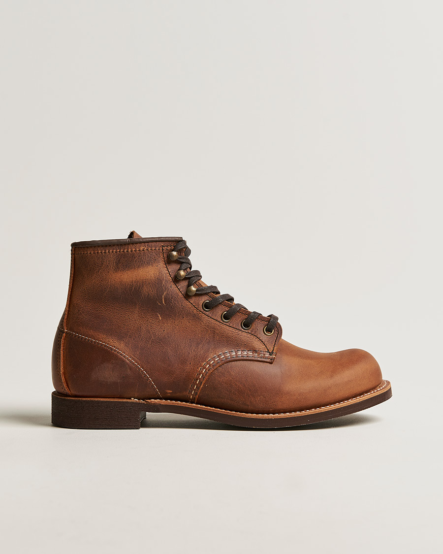 Uomini | Stivali | Red Wing Shoes | Blacksmith Boot Copper Rough/Though Leather