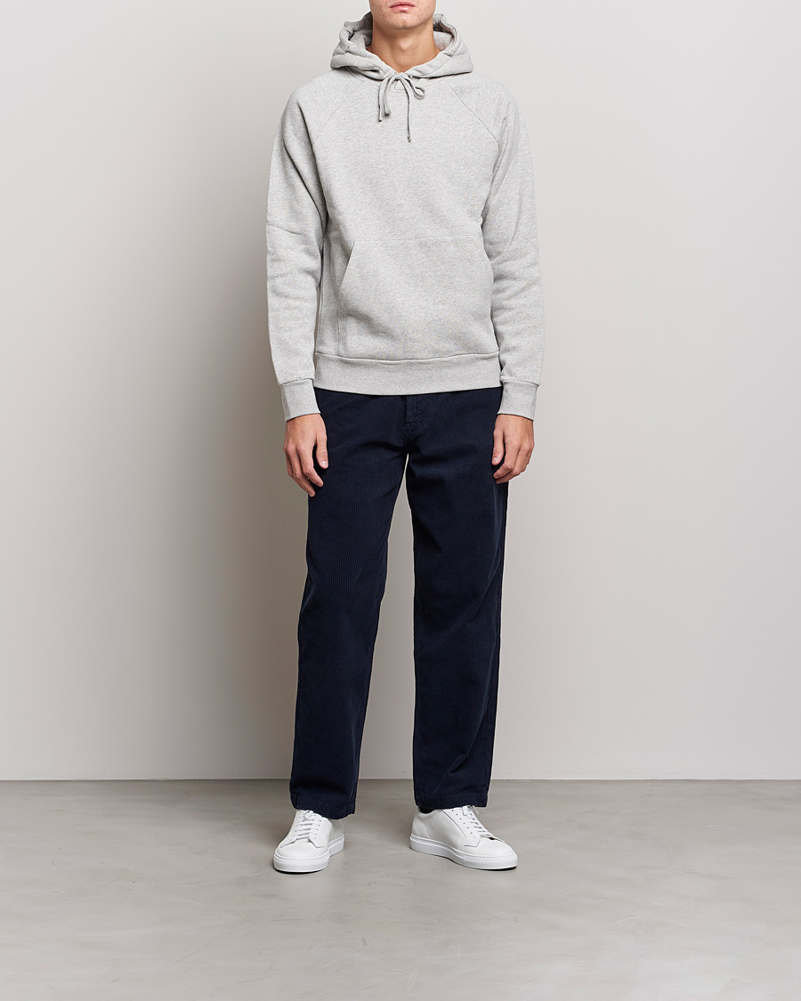Uomini | Pantaloni | A Day's March | Redwood Cord Trousers Navy