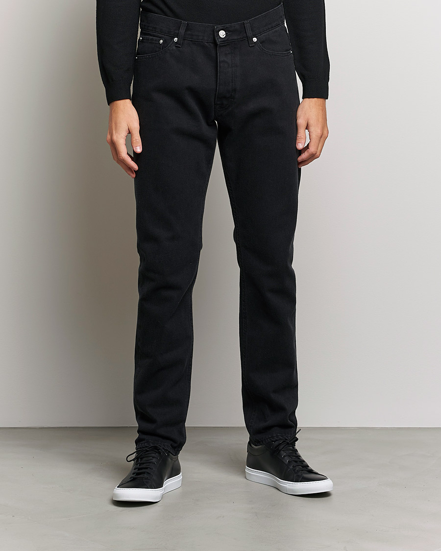 Uomini | Jeans | A Day's March | Denim No.2 Used Black