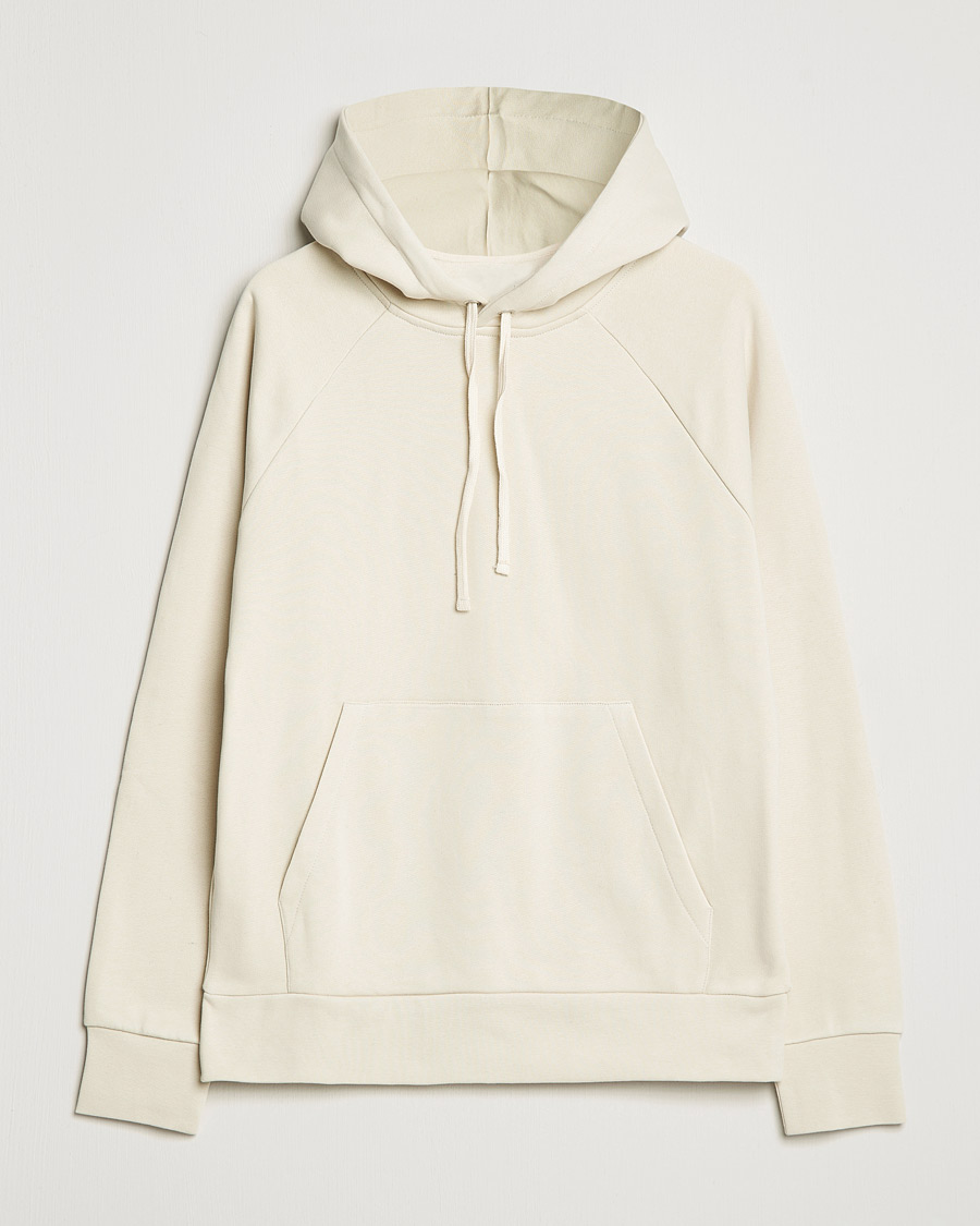 Uomini | Maglieria | A Day's March | Lafayette Organic Cotton Hoodie Sand