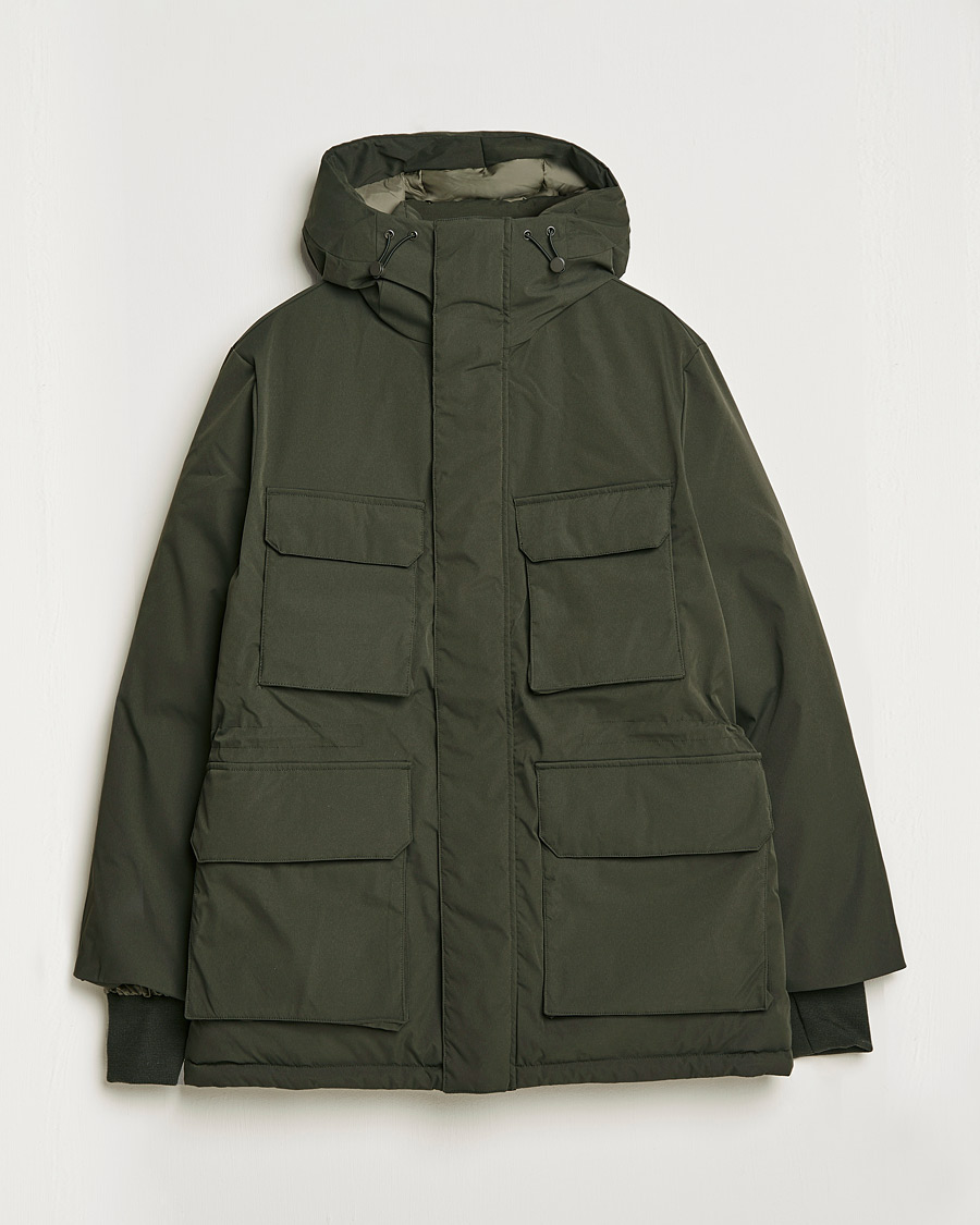 Uomini | Giacche | A Day's March | Caraz Puffer Parka Olive