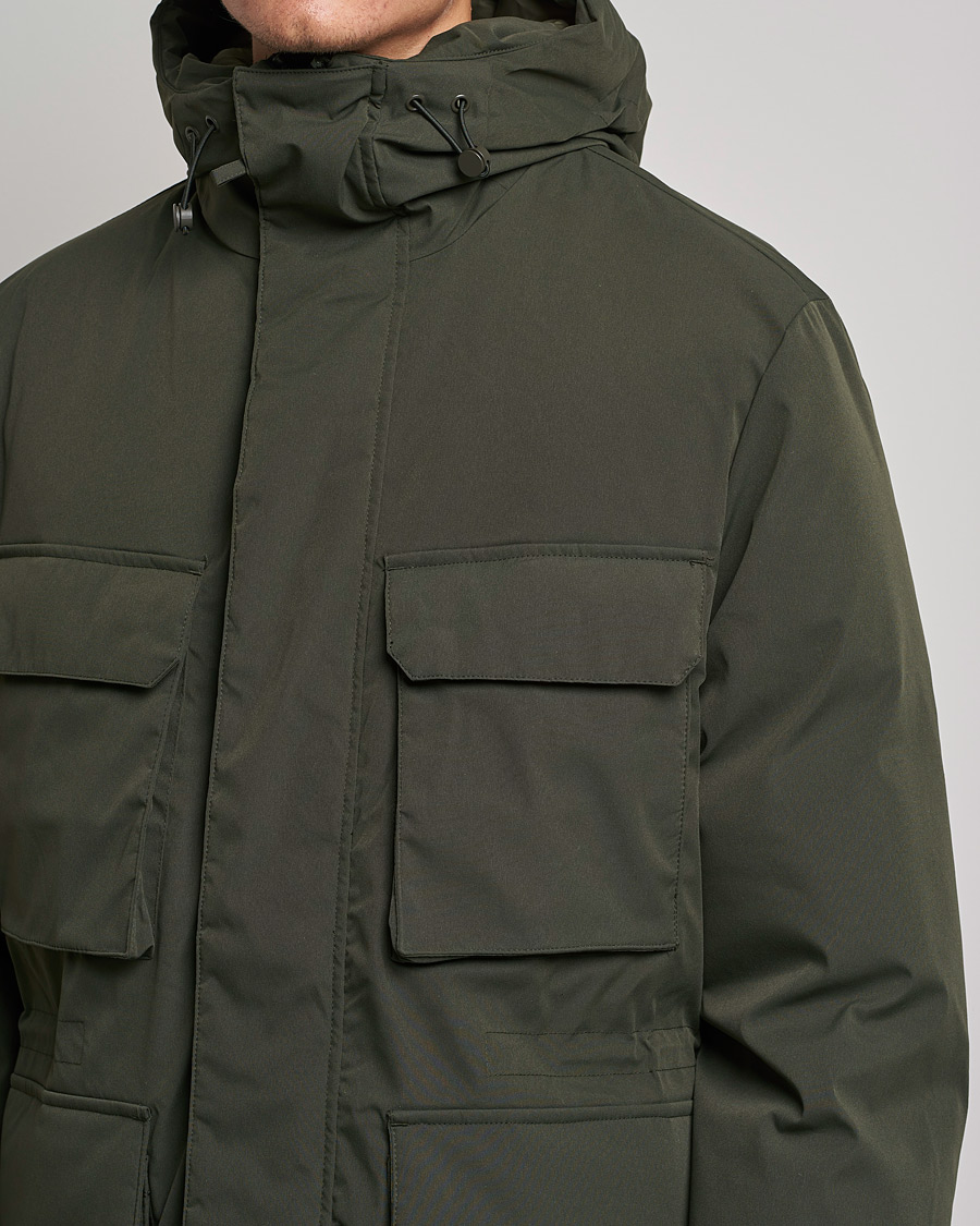 Uomini | Giacche | A Day's March | Caraz Puffer Parka Olive