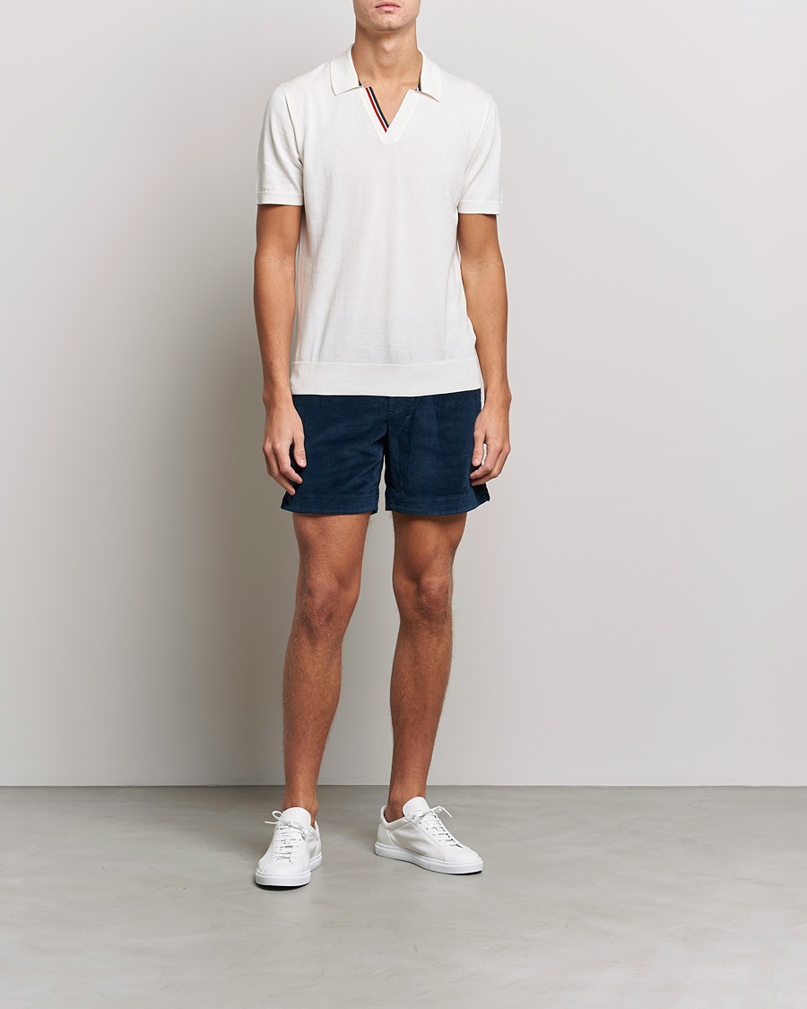 Uomini | Polo | Orlebar Brown | Horton OB Tipping Organic Cotton Polo Cloud