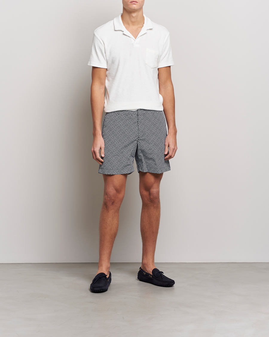 Uomini | Polo | Orlebar Brown | Terry Polo Sea Mist