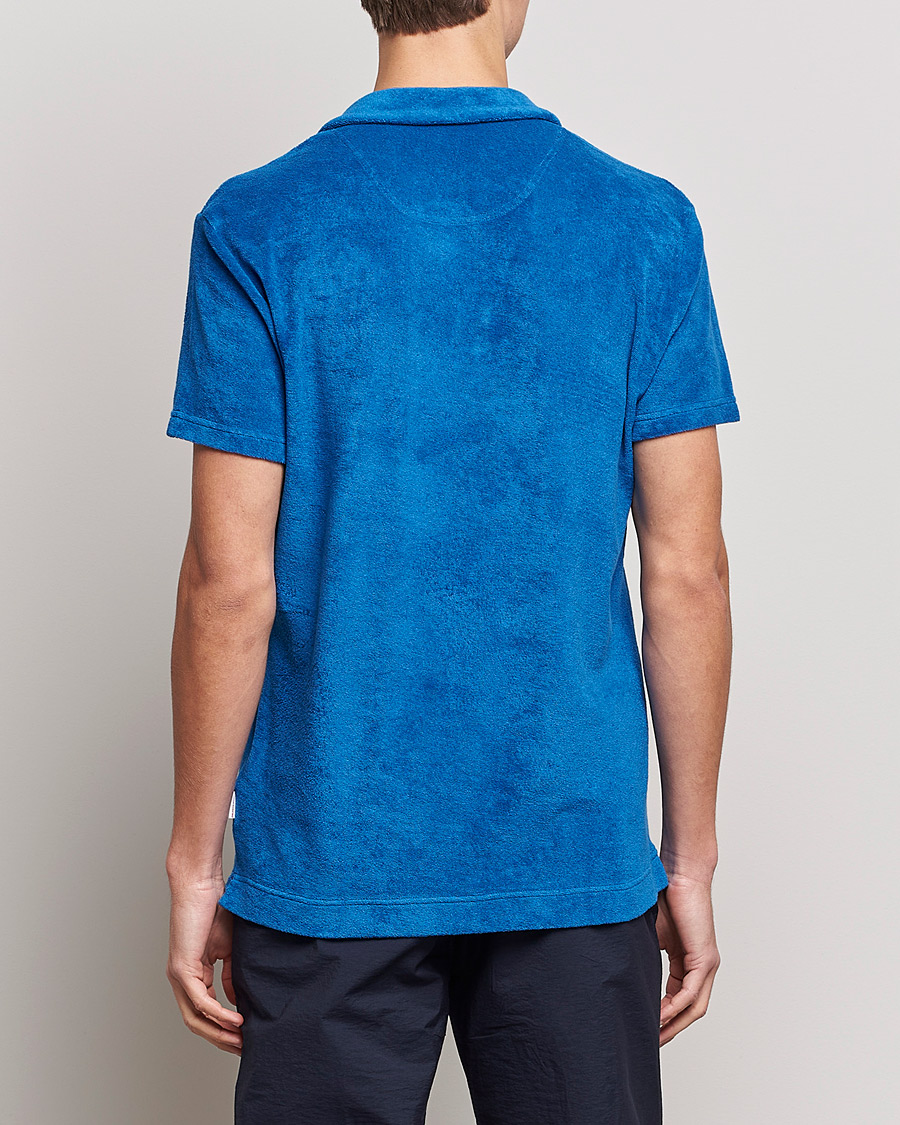 Uomini | Polo | Orlebar Brown | Terry Polo Signal Blue