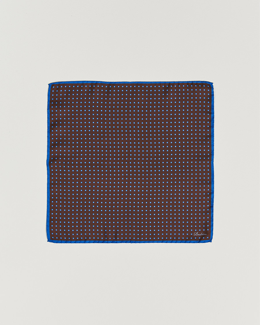 Uomini | Fazzoletti da taschino | Stenströms | Silk Handkerchief Wine