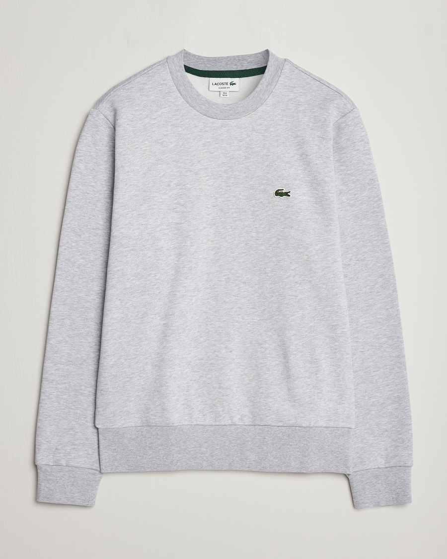 Uomini | Maglieria | Lacoste | Crew Neck Sweatshirt Silver Chine