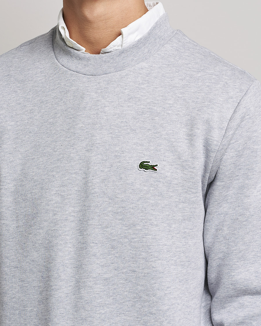 Uomini | Maglieria | Lacoste | Crew Neck Sweatshirt Silver Chine